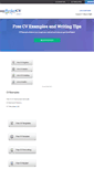 Mobile Screenshot of cvwriting.net